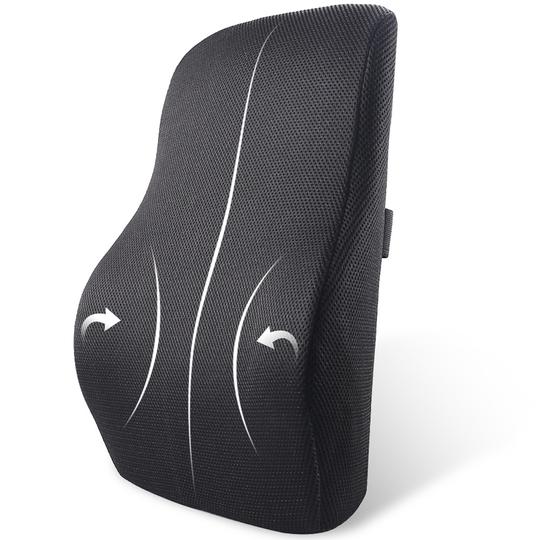 Back Support Memory Foam Backrest Lumbar Cushion