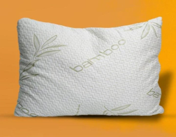  Bamboo Memory Foam Pillow, Best Pillow for Sleeping-Non Adjustible